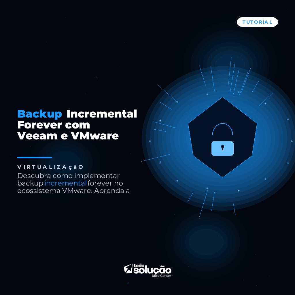 Backup Incremental Forever com Veeam e VMware