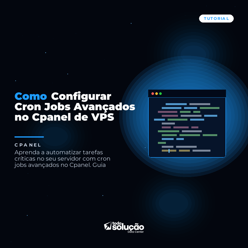 Como Configurar Cron Jobs Avançados no Cpanel de VPS