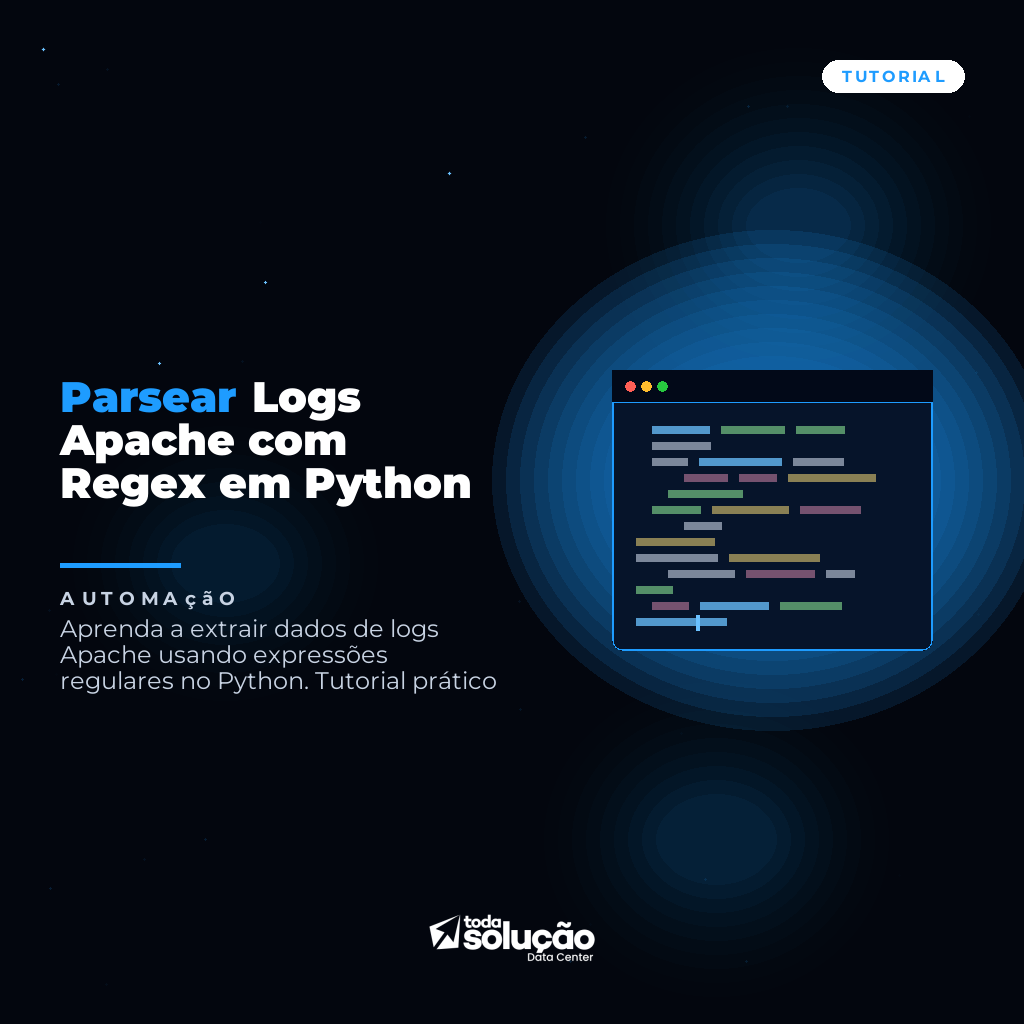 Parsear Logs Apache com Regex em Python