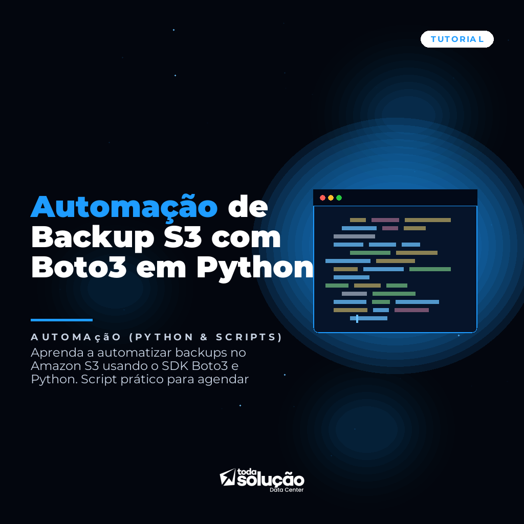 Automação de Backup S3 com Boto3 em Python