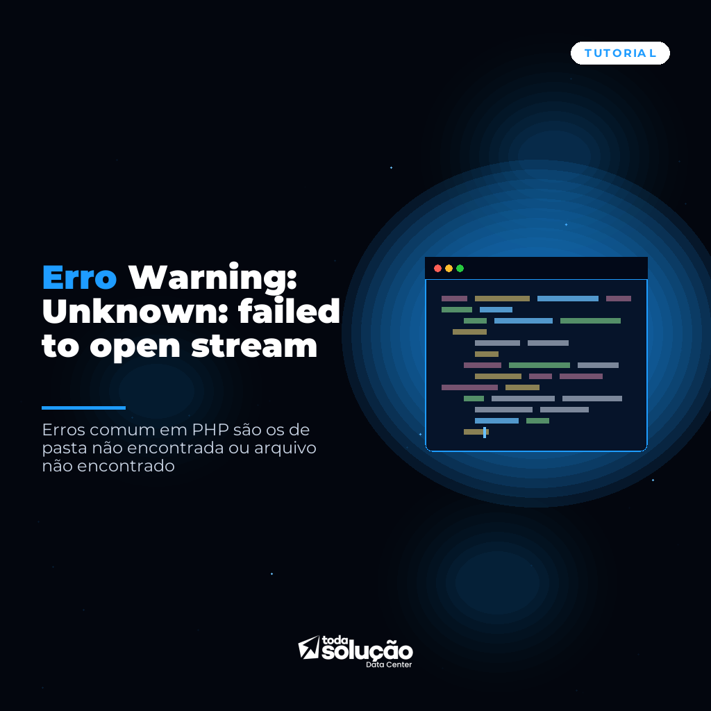 Como corrigir erro Unknown: failed to open stream no PHP