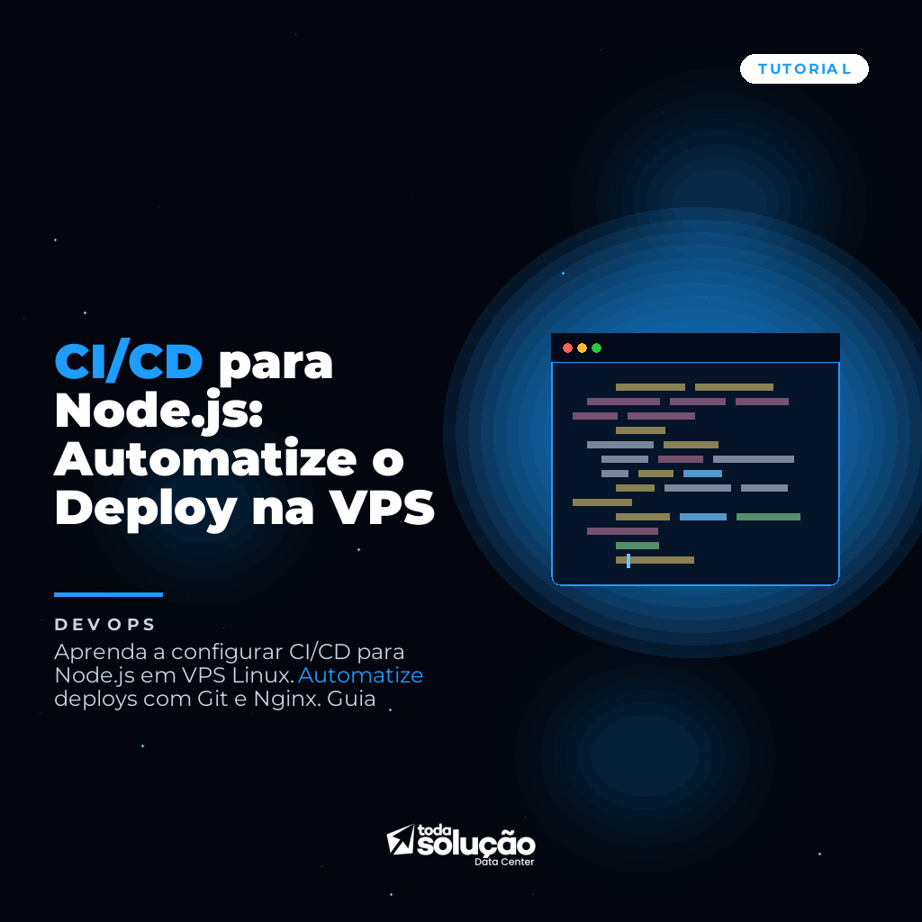 CI/CD para Node.js: Automatize o Deploy na VPS