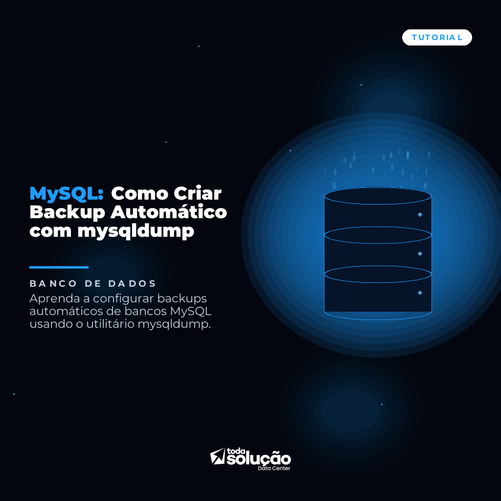 MySQL: Como Criar Backup Automático com mysqldump