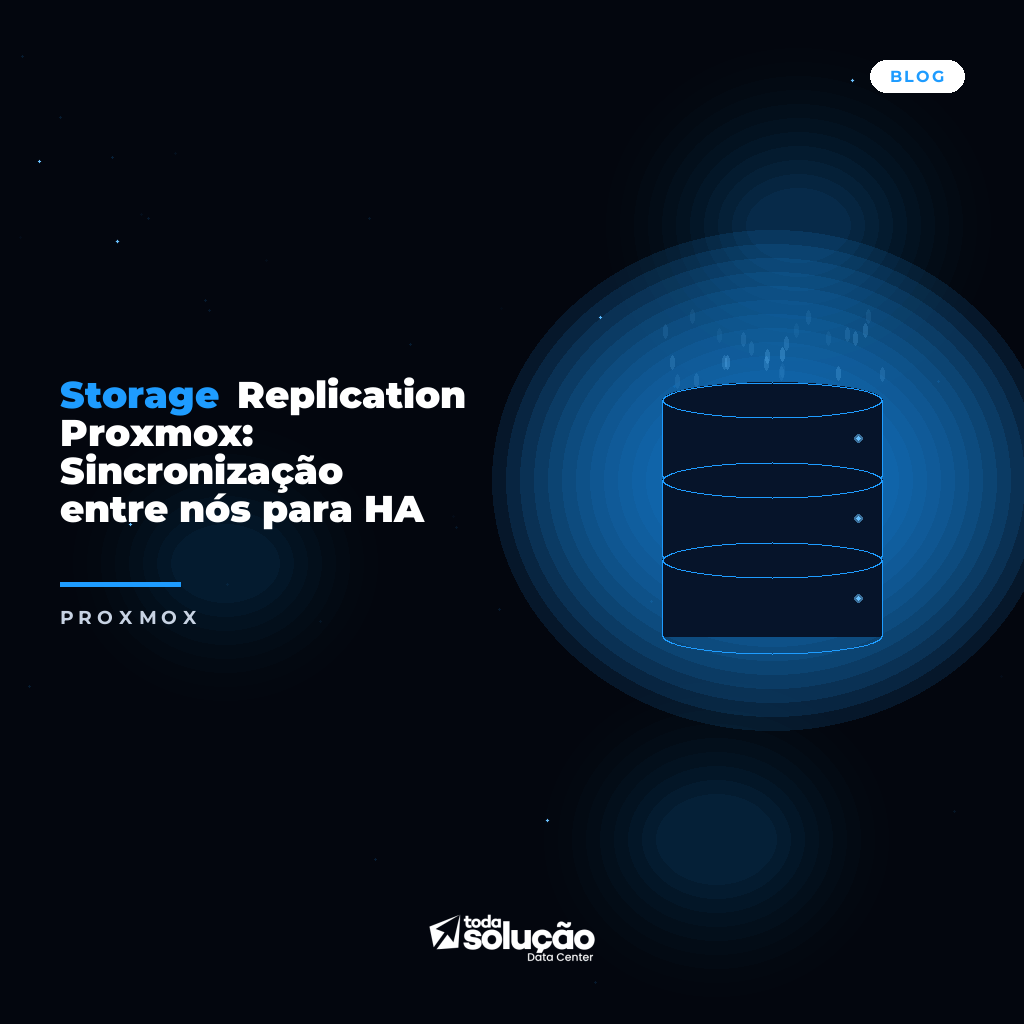 Storage Replication Proxmox: Sincronização entre nós para HA