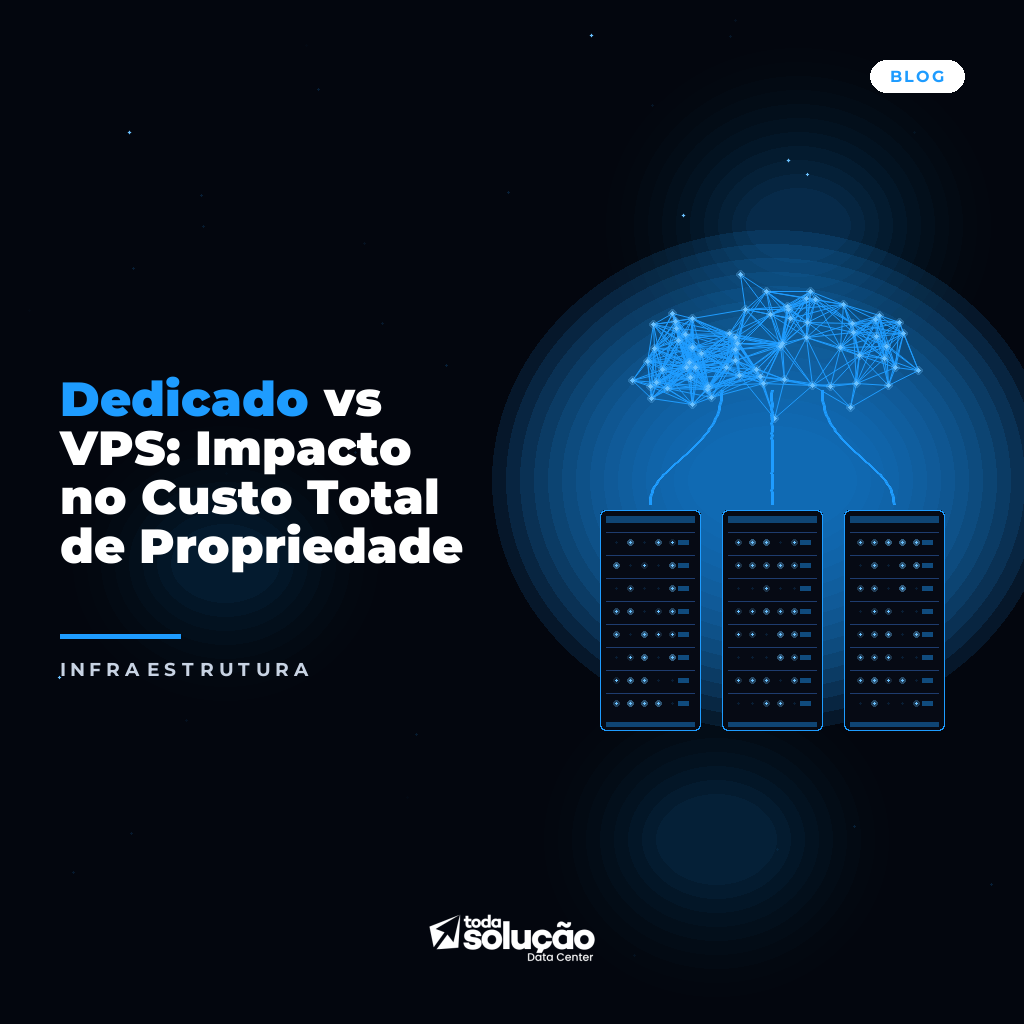 Dedicado vs VPS: Impacto no Custo Total de Propriedade