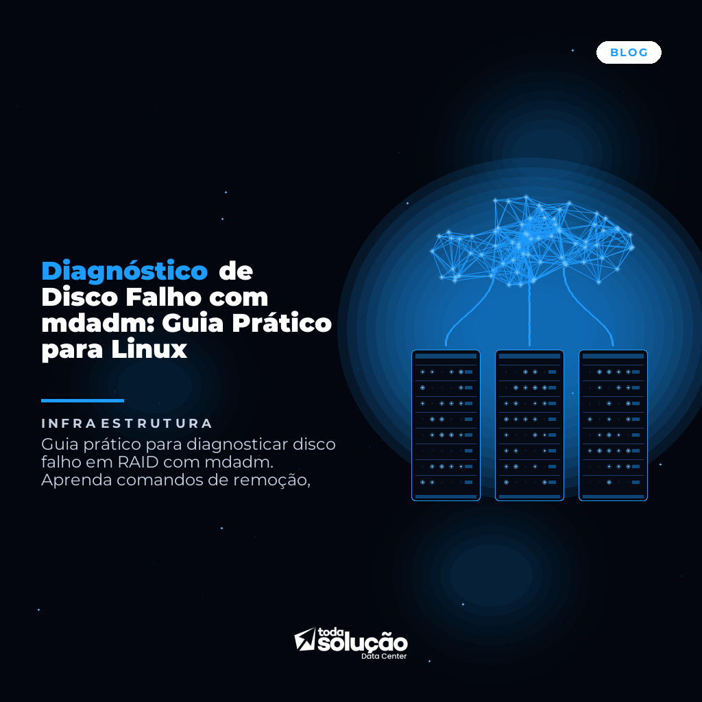 Diagnóstico de Disco Falho com mdadm: Guia Prático para Linux