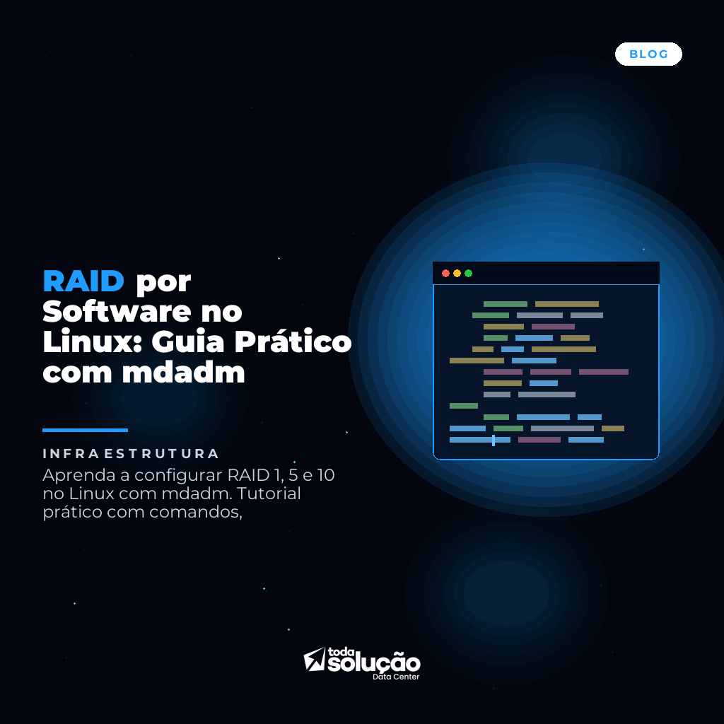 RAID por Software no Linux: Guia Prático com mdadm