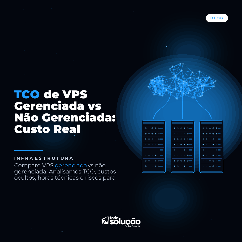 TCO de VPS Gerenciada vs Não Gerenciada: Custo Real