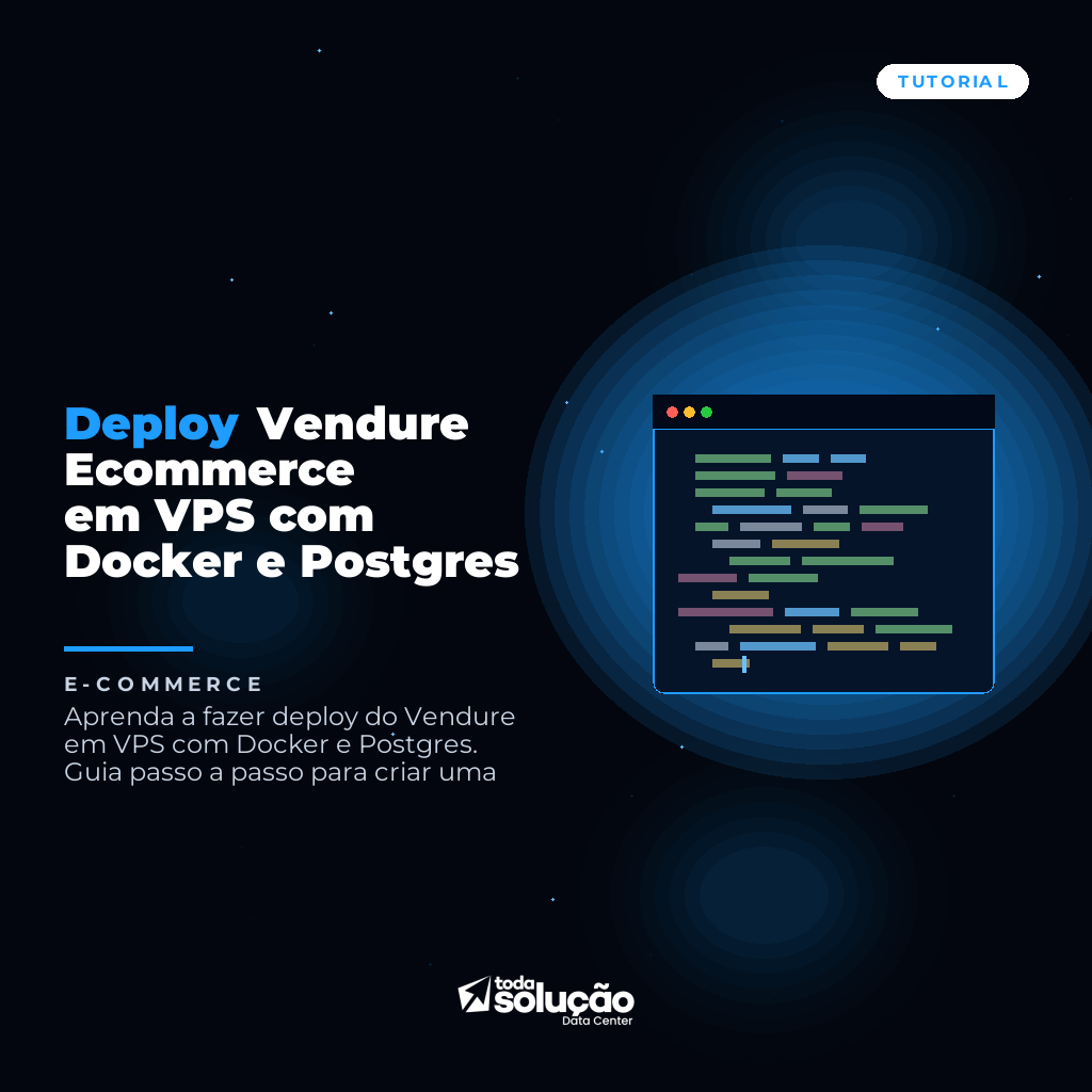 Deploy Vendure Ecommerce em VPS com Docker e Postgres